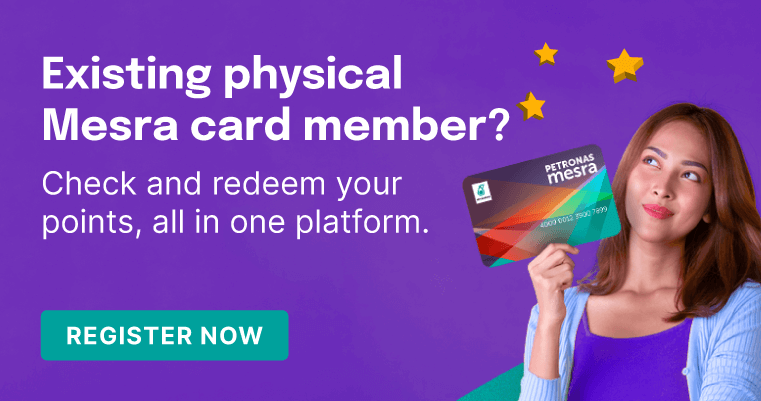 Existing physical mesra card member?