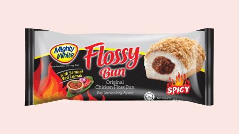 Flossy Bun Sambal Nasi Lemak Bun 3d