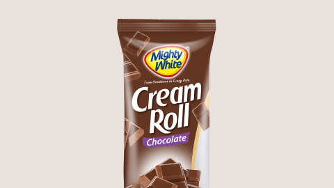 Mighty White Cream Roll Chocolate