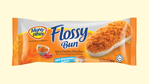 Spicy Chicken Floss Bun