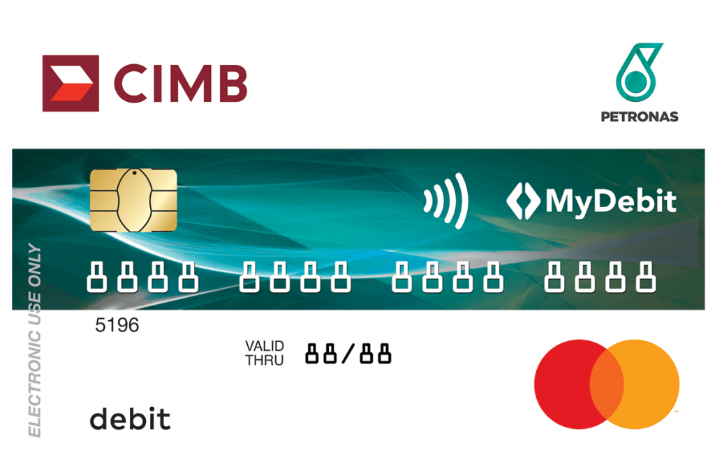 Cimb Petronas Debit Mastercard (contactless) New 2019 (s)