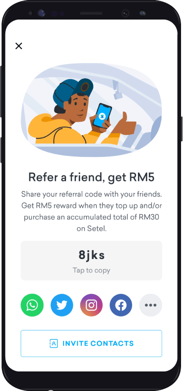 Refer A Friend Step 2
