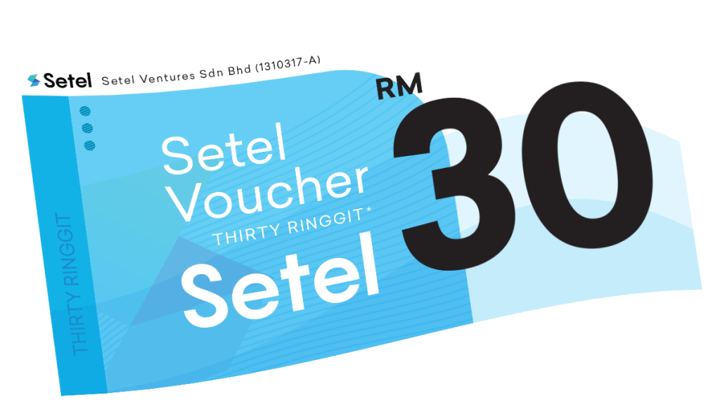 Setelvoucher Rm30