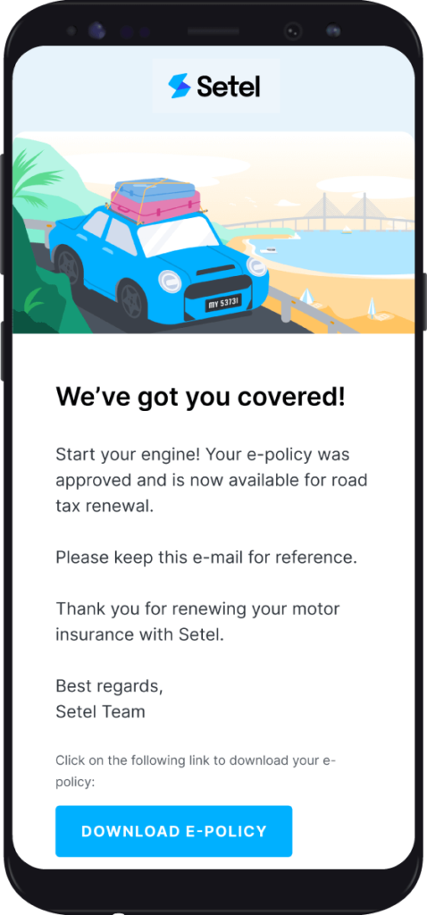 Screen Insurance Email