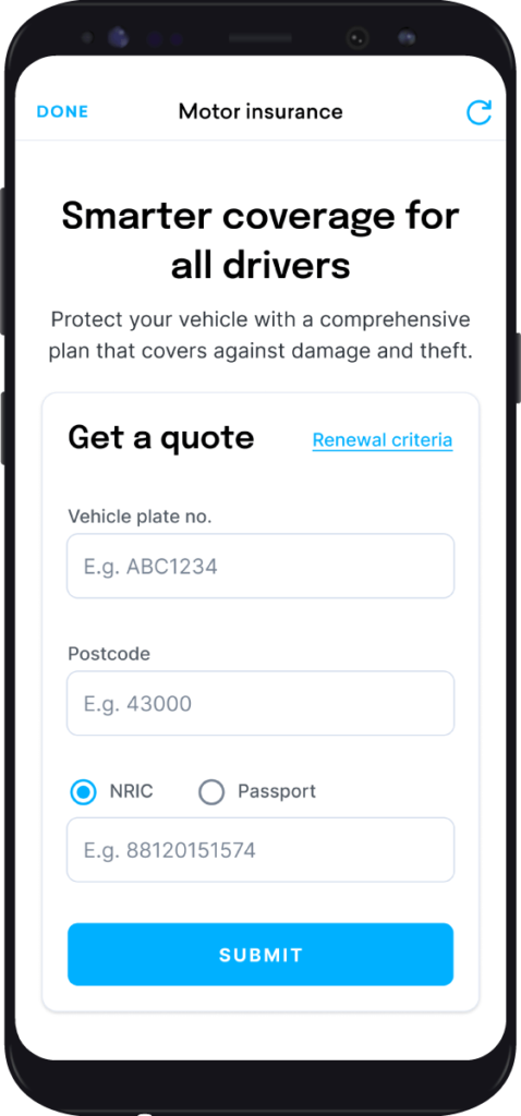 Screen Insurance Quote