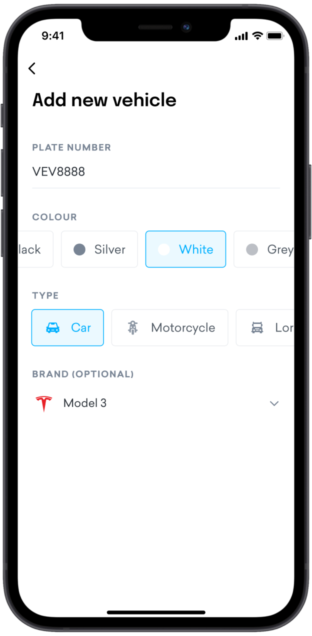 Homepage 3.0 Ev Add Vehicle