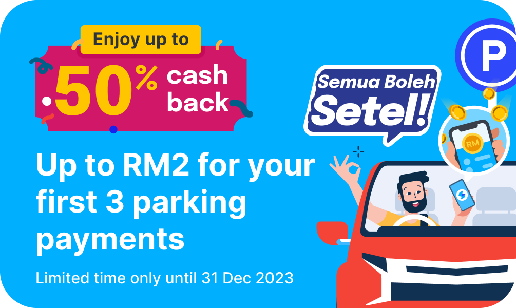 50% Cashback Web Banner Mobile