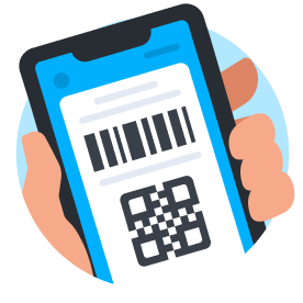 Display Qr Barcode