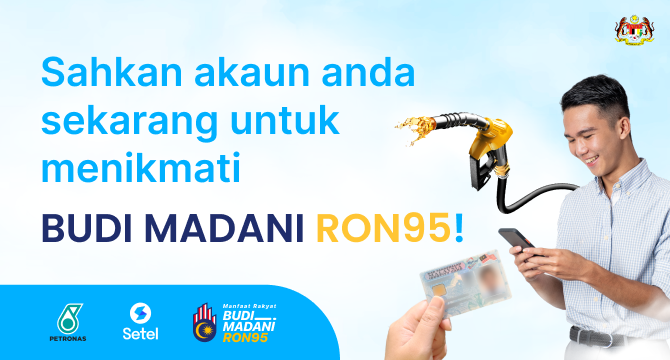Setel Budi95 Verify Now Banner Mobile