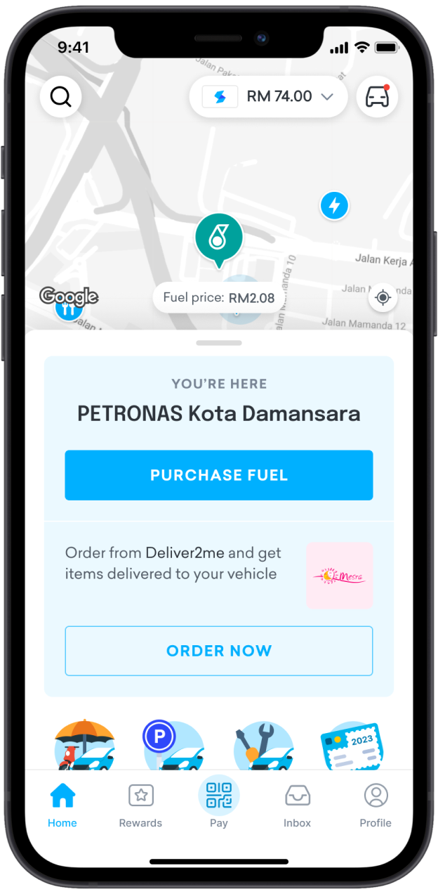 Update D2m Shop In Car