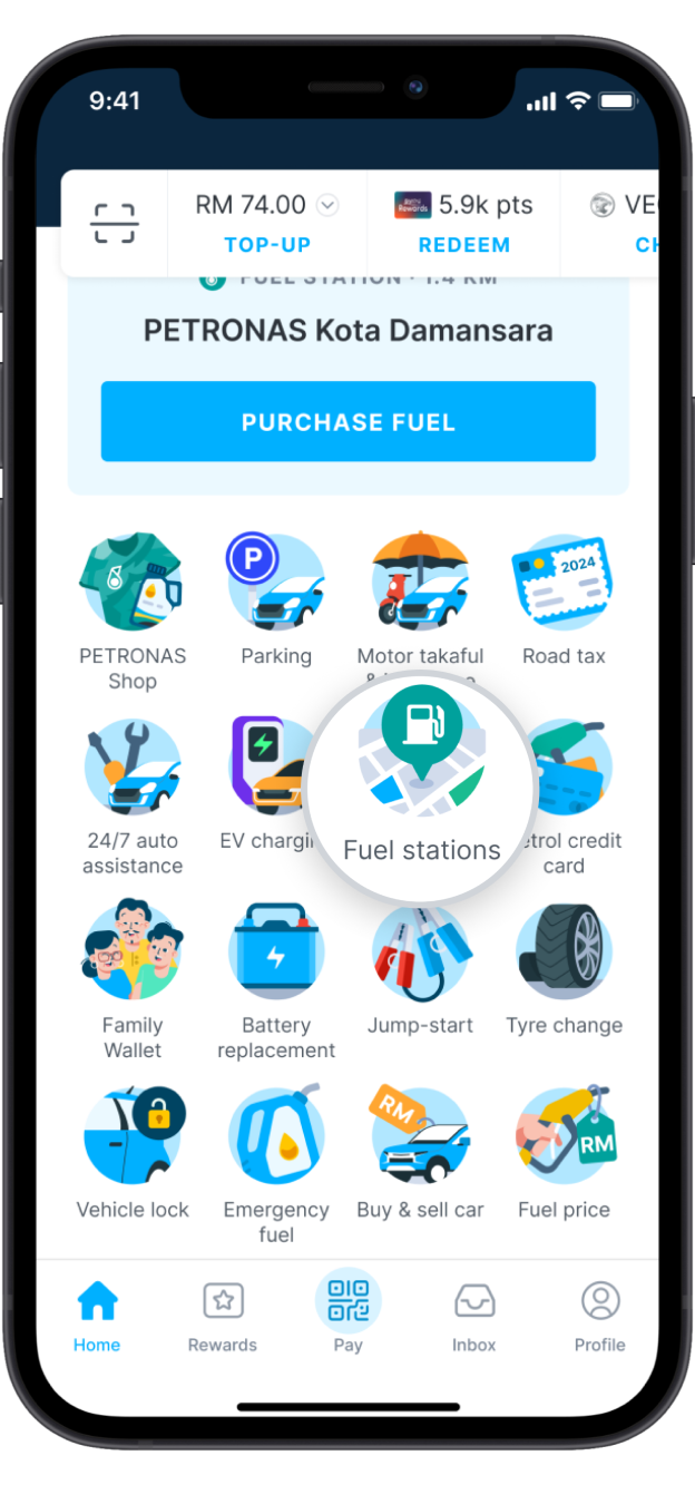 Homepage 3.0 Fuel Station Step