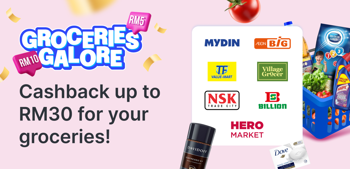 Web Banner Groceries Galore Desktop 3in1