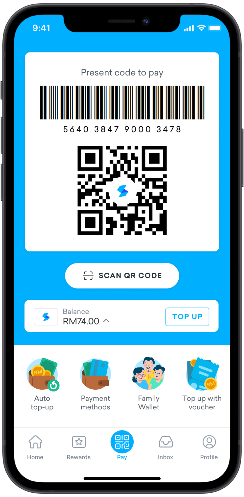 Scan&pay Step 3