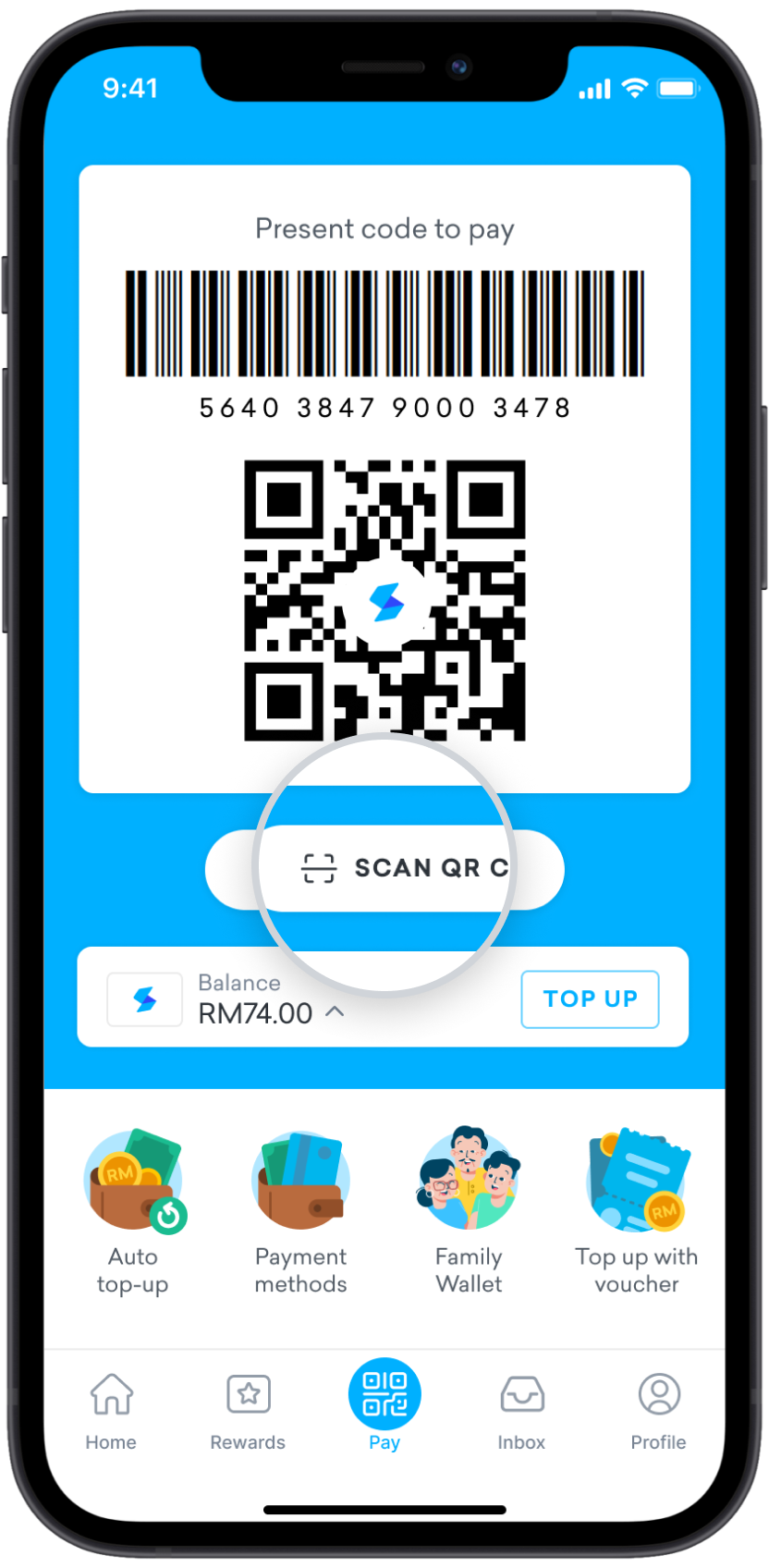 Scan&pay Step 5