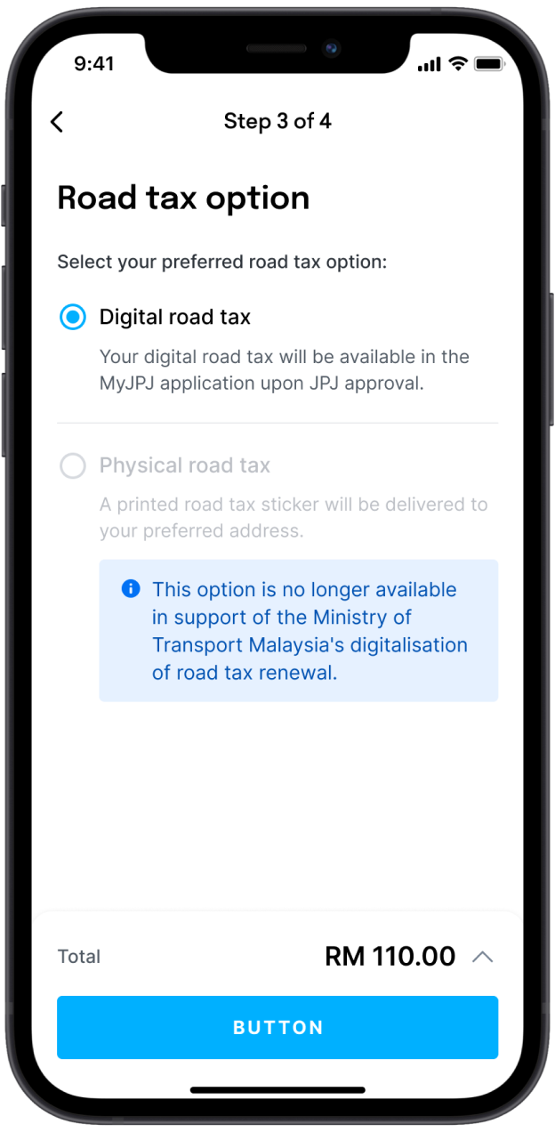 Roadtax Step 3