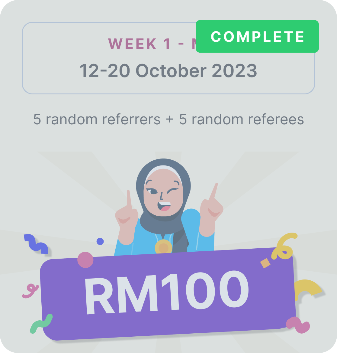 Winner Week 1
