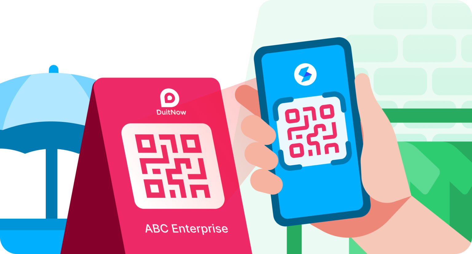 Scan & pay with DuitNow QR Setel