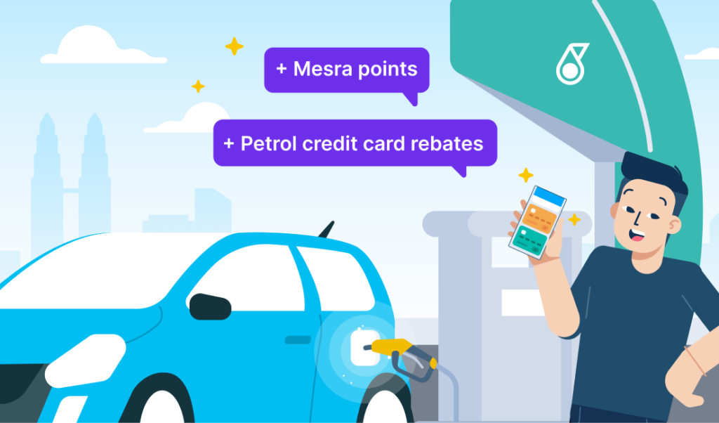 Accepted petrol credit cards Setel