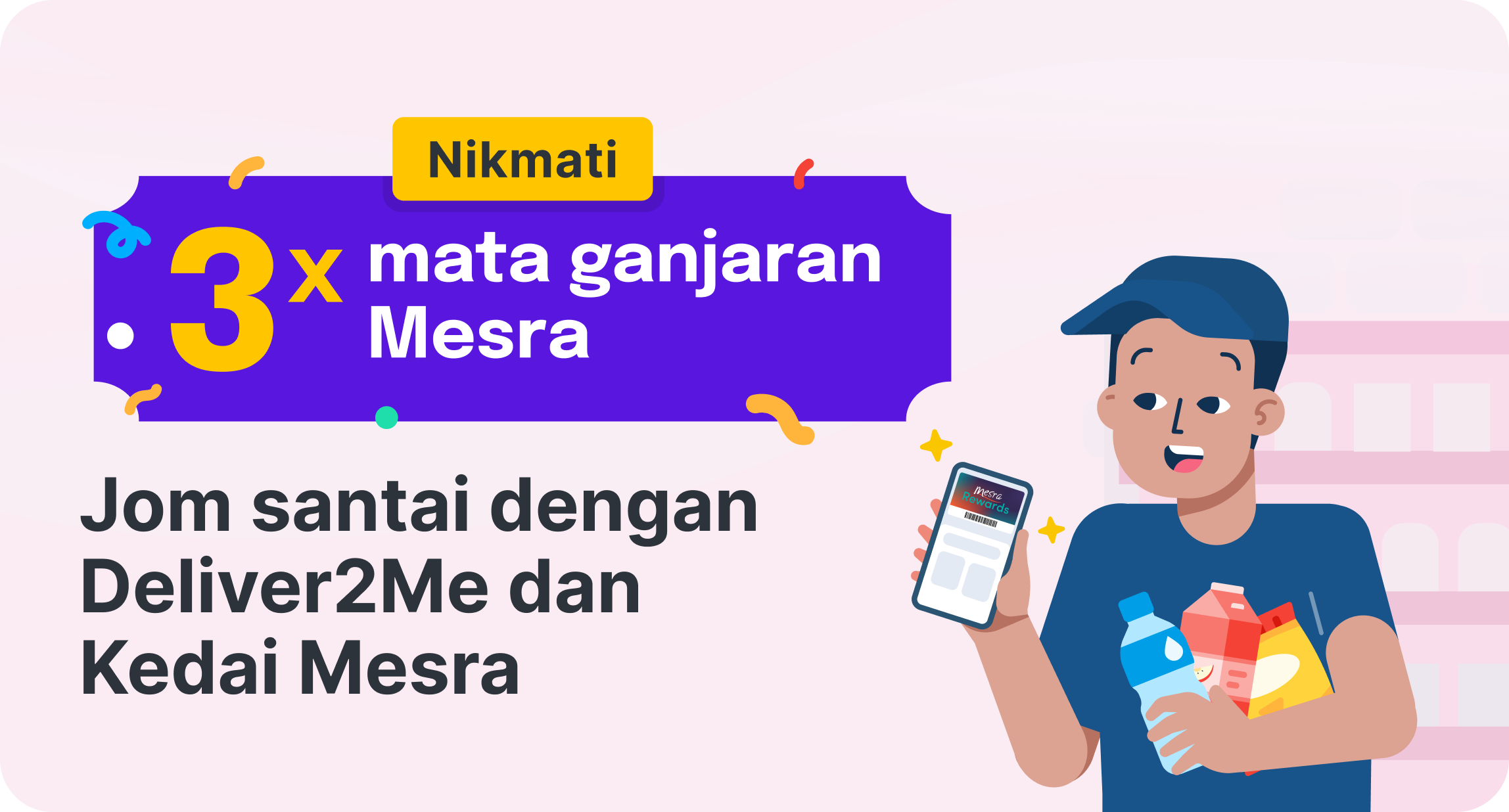3x Mesra Points