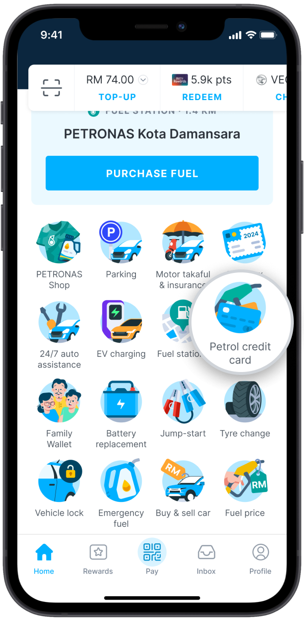 Homepage 3.0 Apply Petrol Credit Card