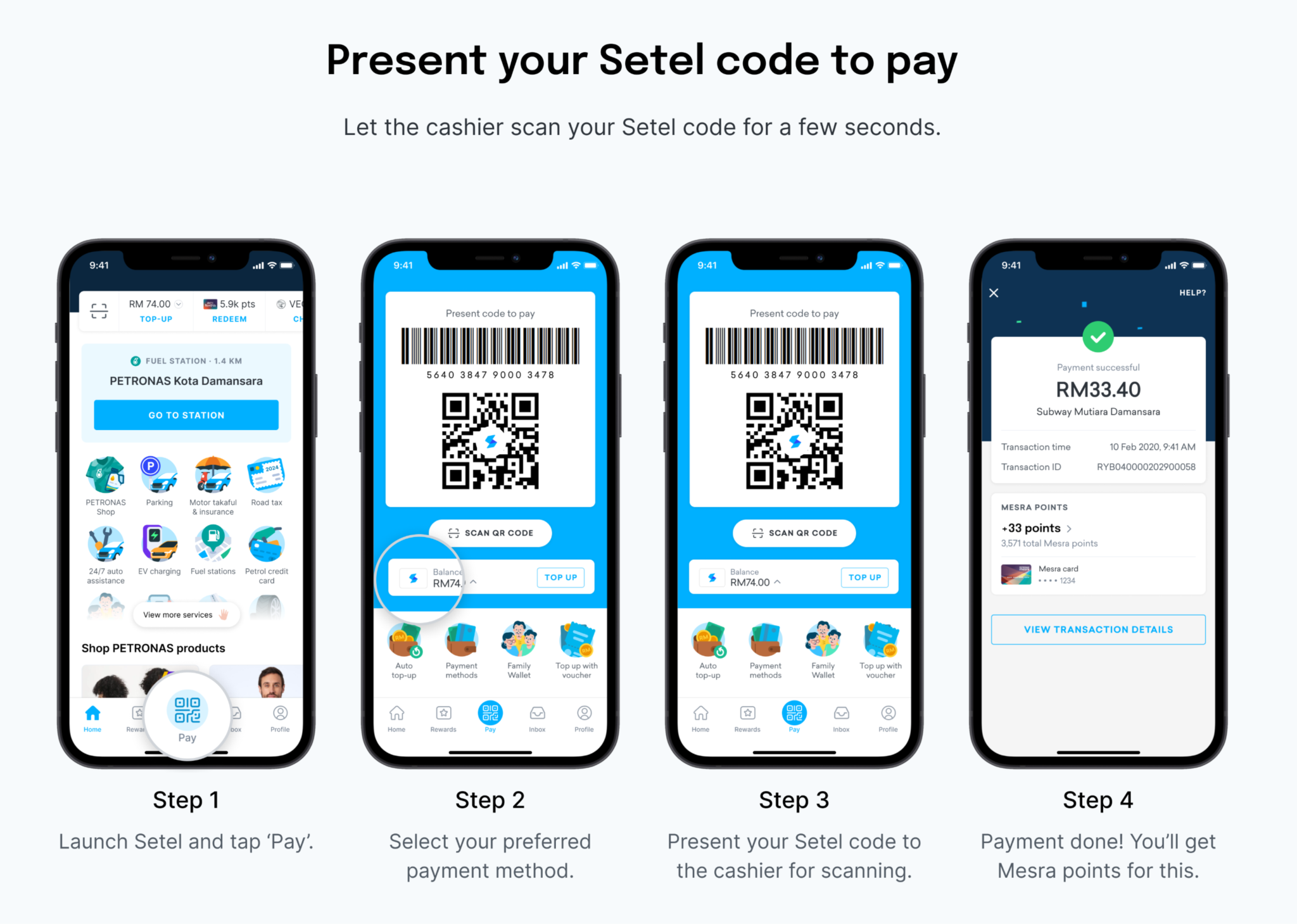 Voucher Setel Code Save on coffee with 3% cashback