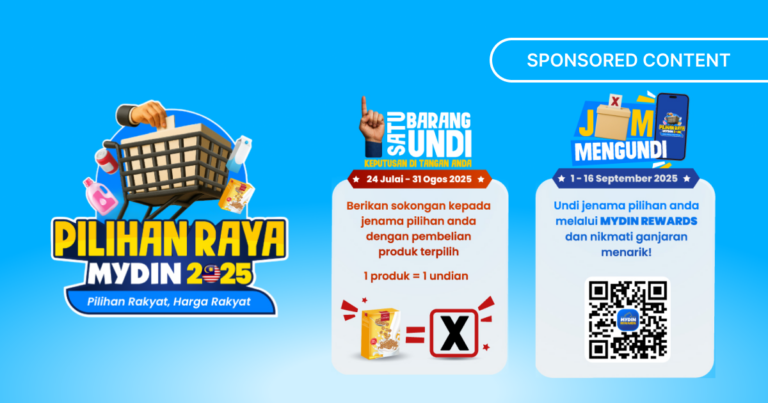 Promotion Banner Pilihan Raya Mydin 2025