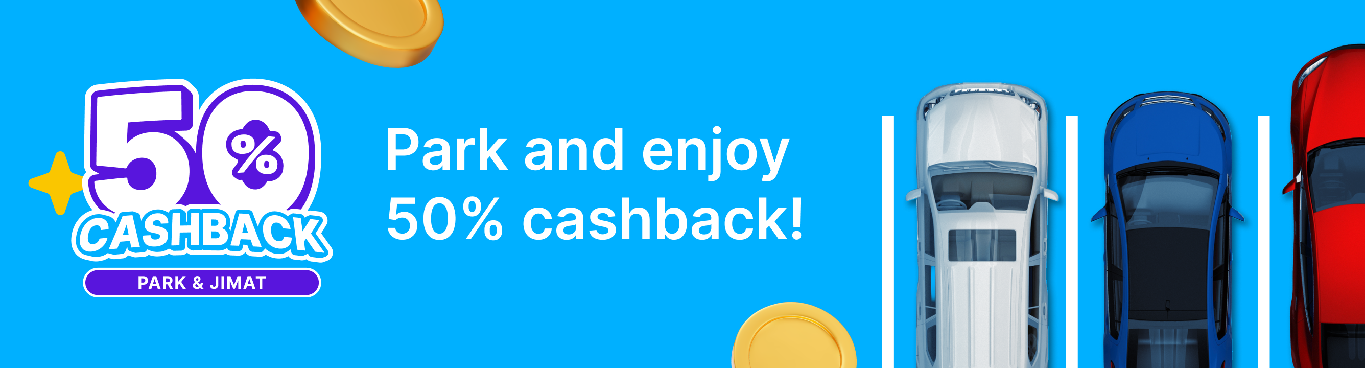 Web Banner Park & Jimat Tablet