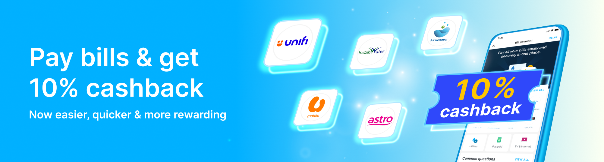 Web Banner Bill Payment 10% 3x1 Md