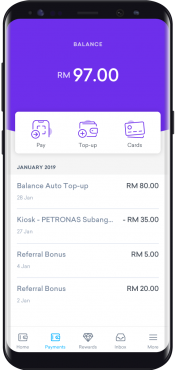 App Screen Payment